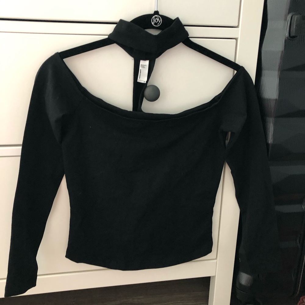 American Apparel Choker Long Sleeve